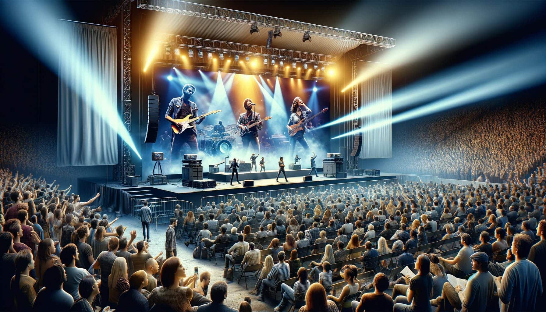 How Digital Projectors Help in Holding and Broadcasting Music Concerts